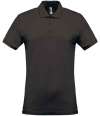 KB254 K254 Kariban Short Sleeve Piqué Polo Shirt Dark Grey colour image